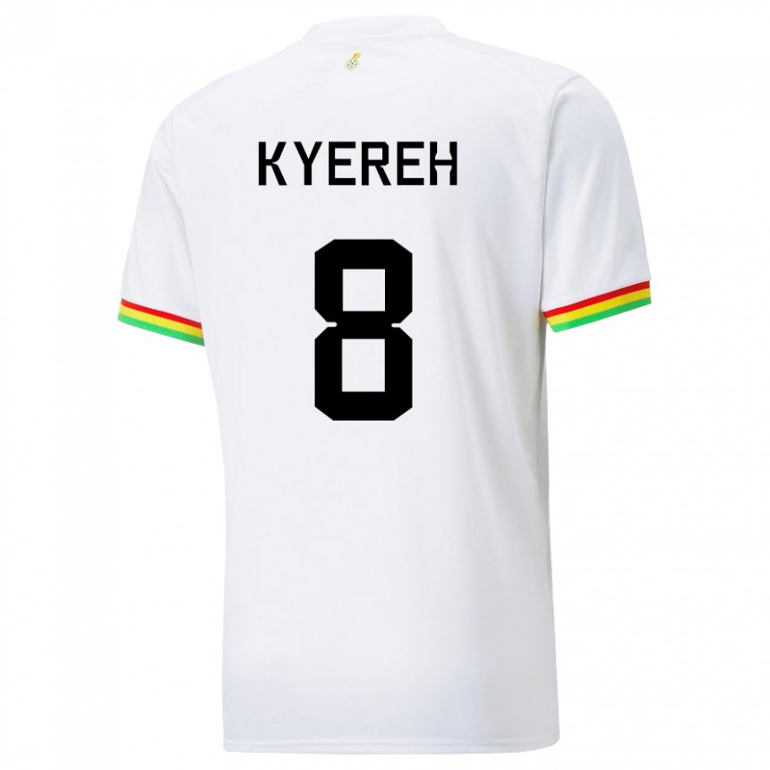 Pánské Ghanská Daniel-kofi Kyereh #8 Bílý Domů Hráčské Dresy 22-24 Dres