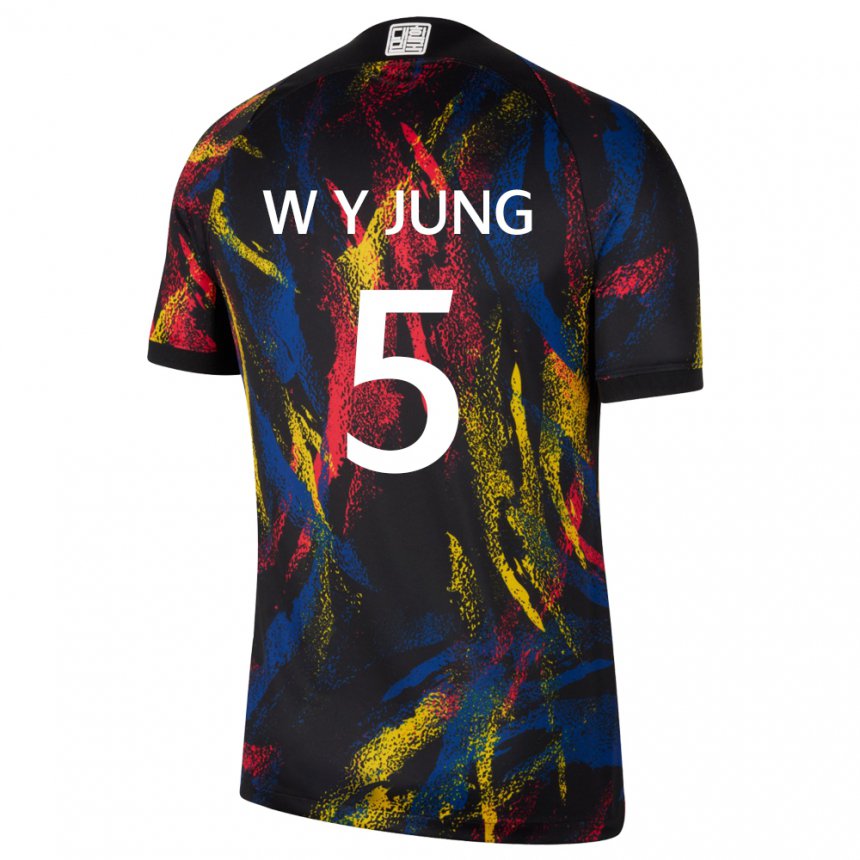 Pánské Jihokorejská Woo-young Jung #5 Vícebarevná Daleko Hráčské Dresy 22-24 Dres