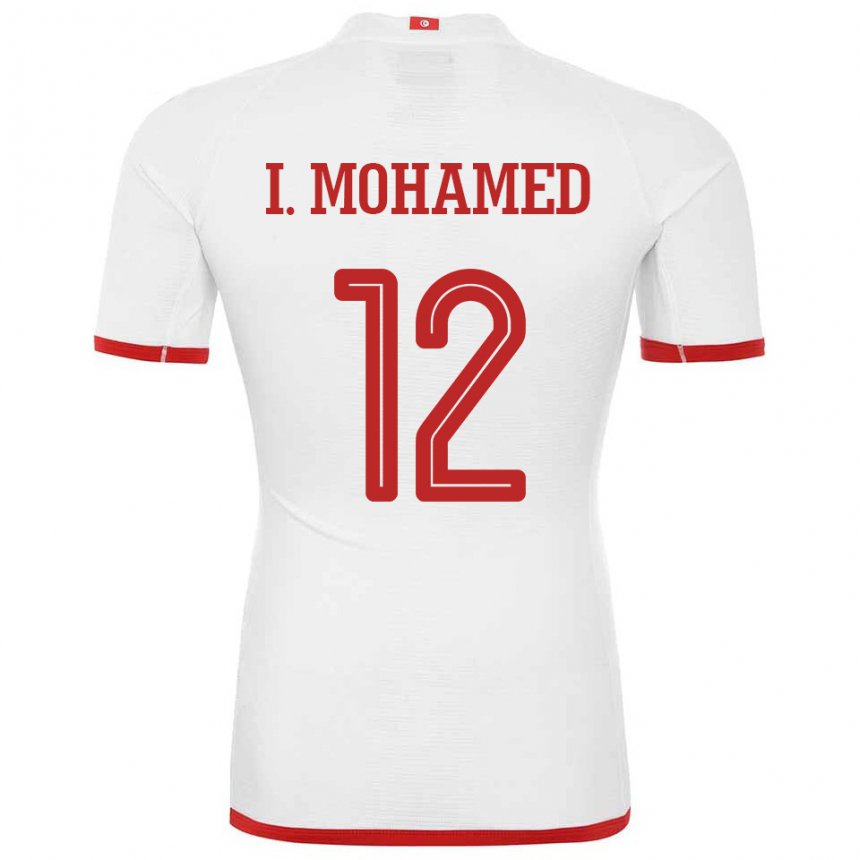 Pánské Tuniská Ibtissem Ben Mohamed #12 Bílý Daleko Hráčské Dresy 22-24 Dres