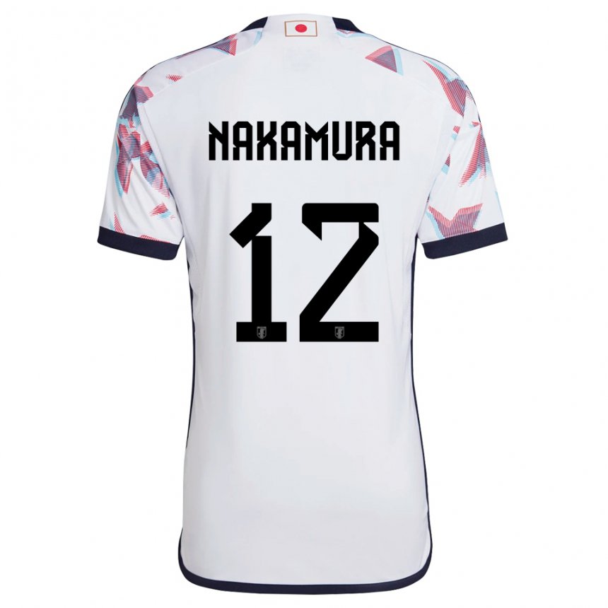 Pánské Japonská Keisuke Nakamura #12 Bílý Daleko Hráčské Dresy 22-24 Dres