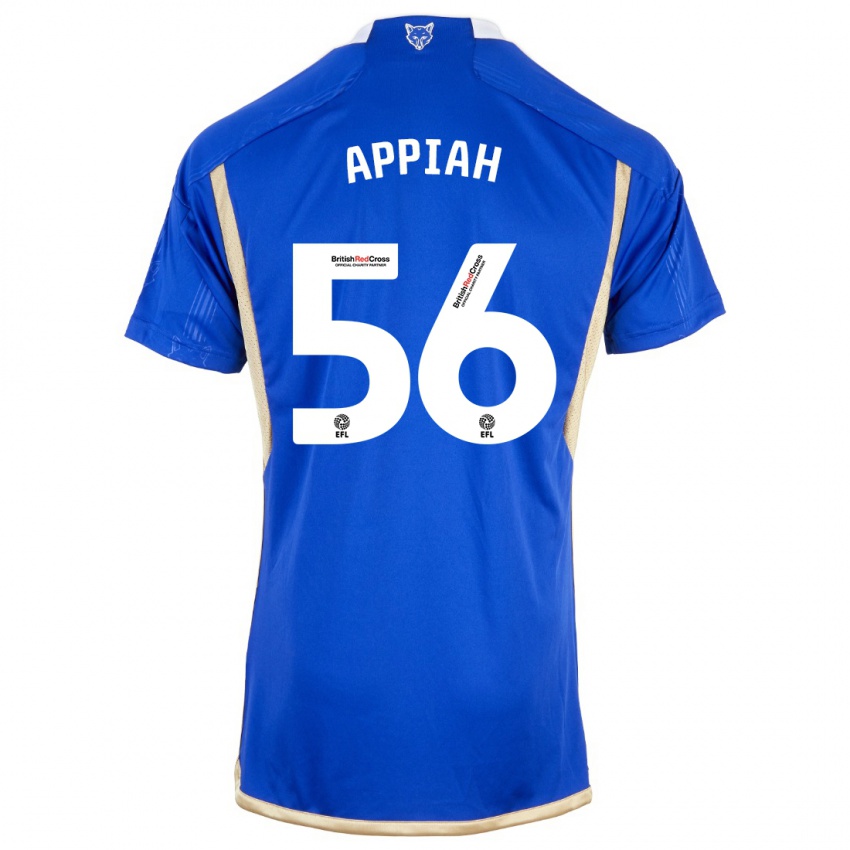 Dětské Paul Appiah #56 Modrý Domů Hráčské Dresy 2023/24 Dres