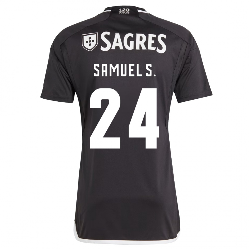 Dětské Samuel Soares #24 Černá Daleko Hráčské Dresy 2023/24 Dres