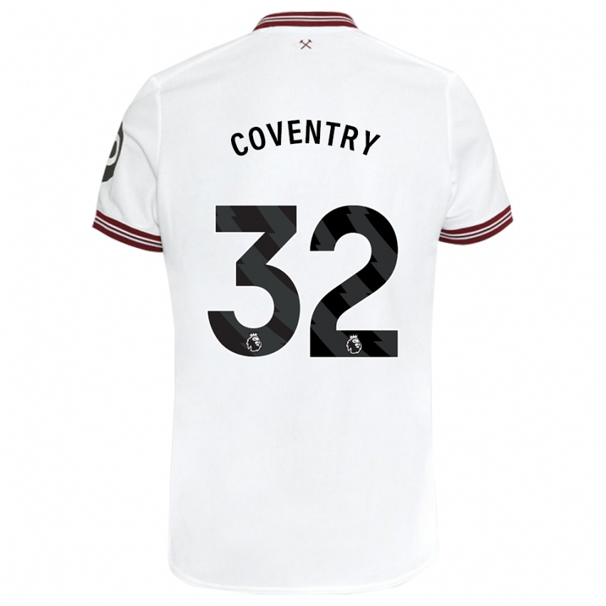Pánské Conor Coventry #32 Bílý Daleko Hráčské Dresy 2023/24 Dres