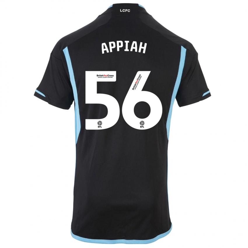 Pánské Paul Appiah #56 Černá Daleko Hráčské Dresy 2023/24 Dres