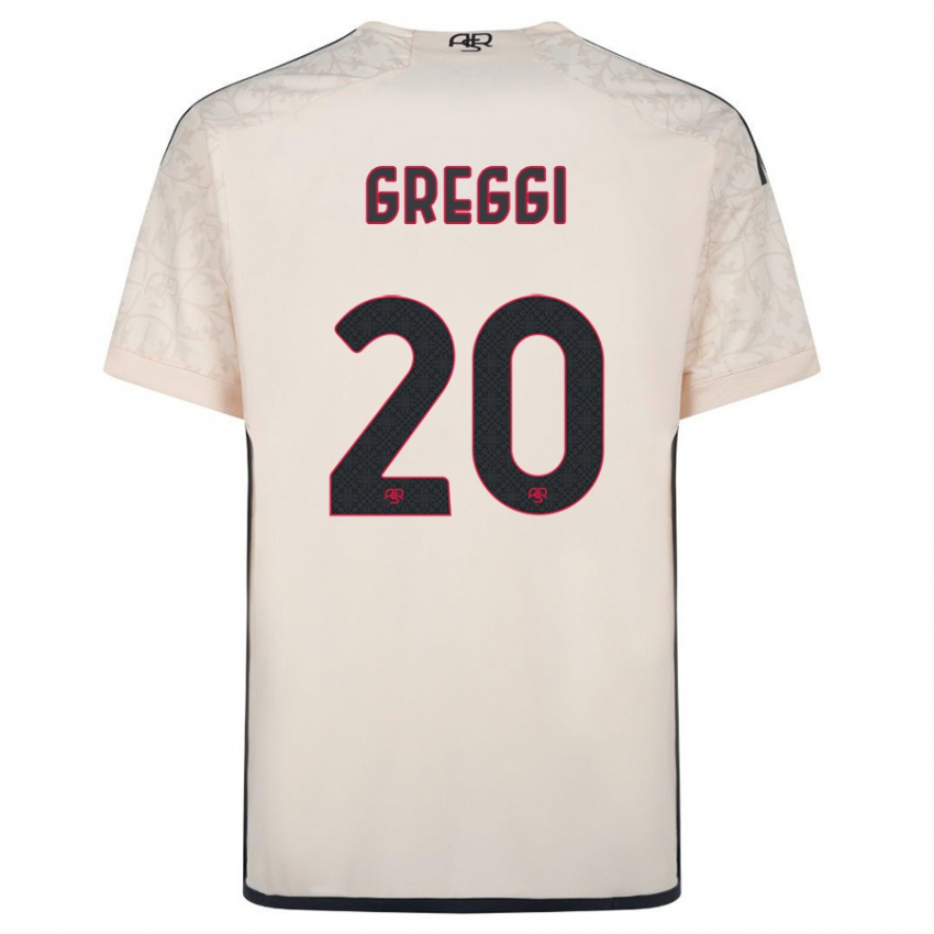 Dámské Giada Greggi #20 Špinavě Bílá Daleko Hráčské Dresy 2023/24 Dres