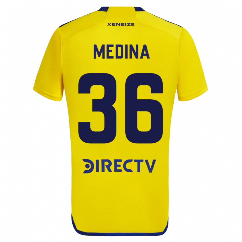 Dámské Cristian Medina #36 Žlutá Daleko Hráčské Dresy 2023/24 Dres