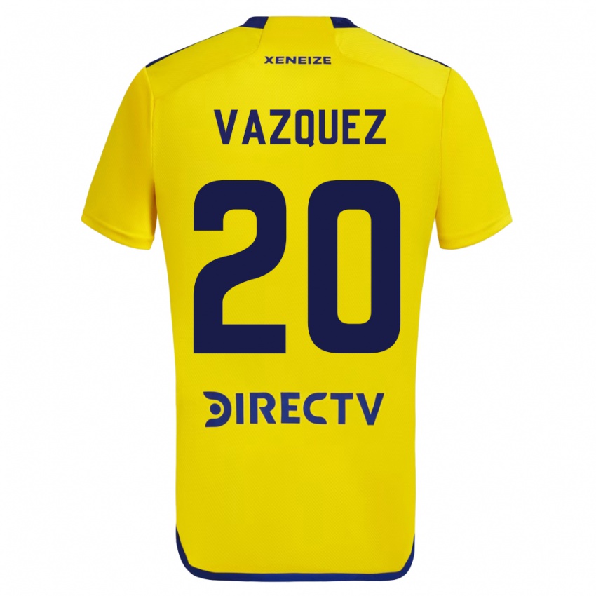 Dámské Constanza Vazquez #20 Žlutá Daleko Hráčské Dresy 2023/24 Dres