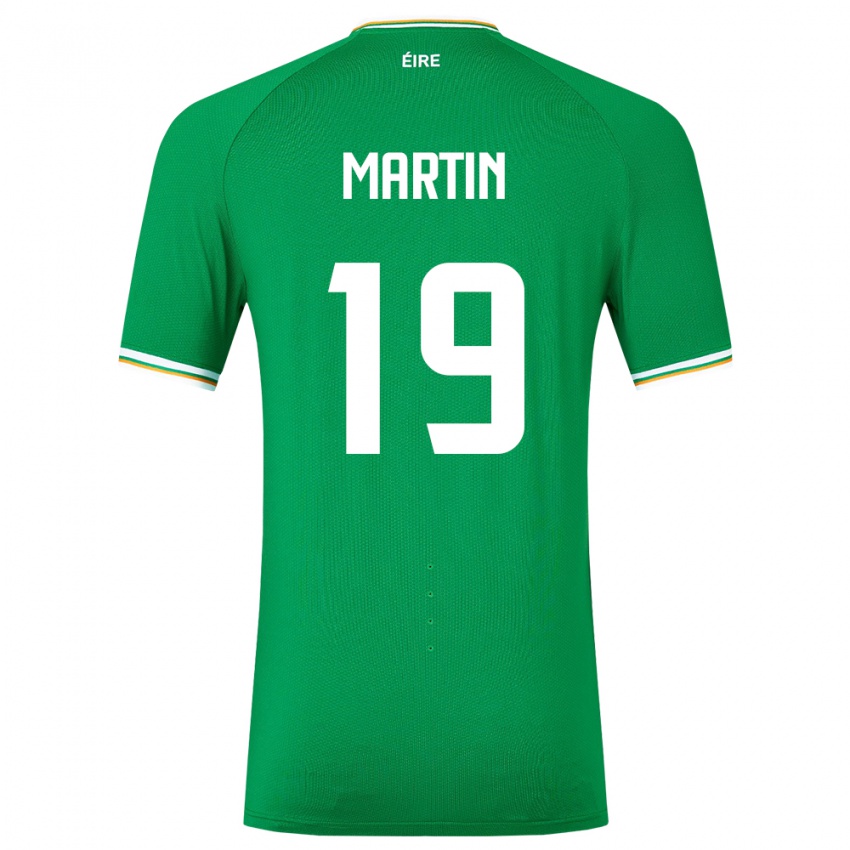 Pánské Irsko William Martin #19 Zelená Domů Hráčské Dresy 24-26 Dres