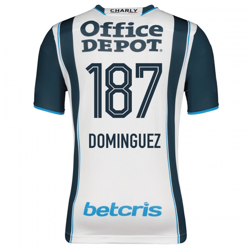 Dětské Alexéi Domínguez #187 Námořnictvo Domů Hráčské Dresy 2023/24 Dres