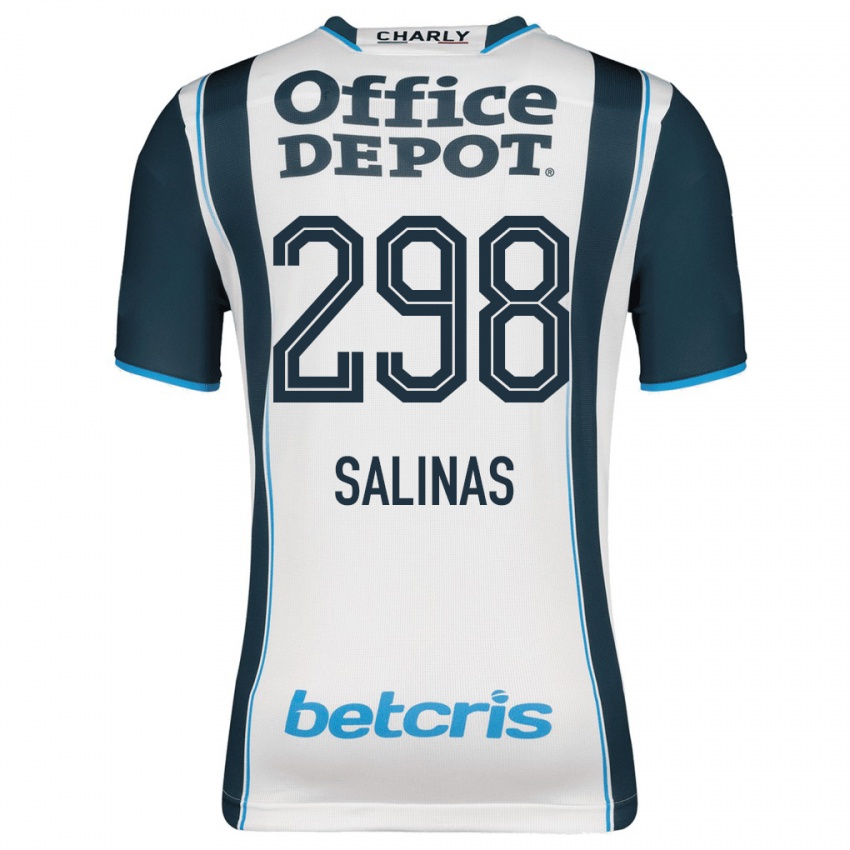 Dětské Jesús Salinas #298 Námořnictvo Domů Hráčské Dresy 2023/24 Dres