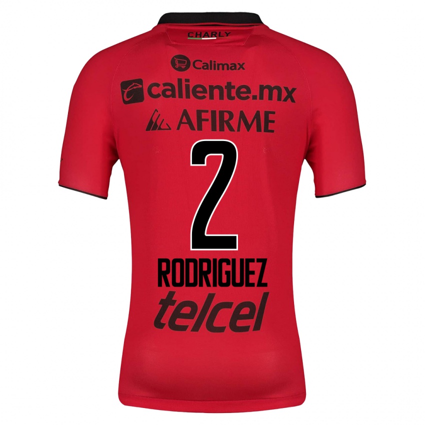 Dětské Antonio Rodríguez #2 Červené Domů Hráčské Dresy 2023/24 Dres