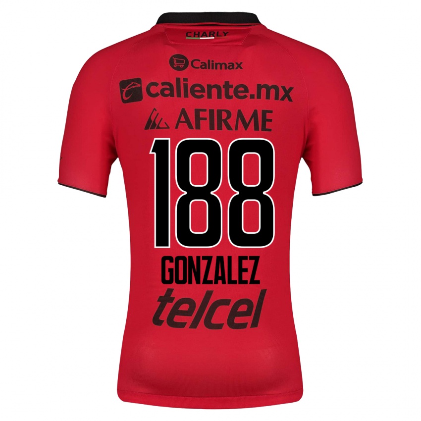 Dětské Jorge González #188 Červené Domů Hráčské Dresy 2023/24 Dres