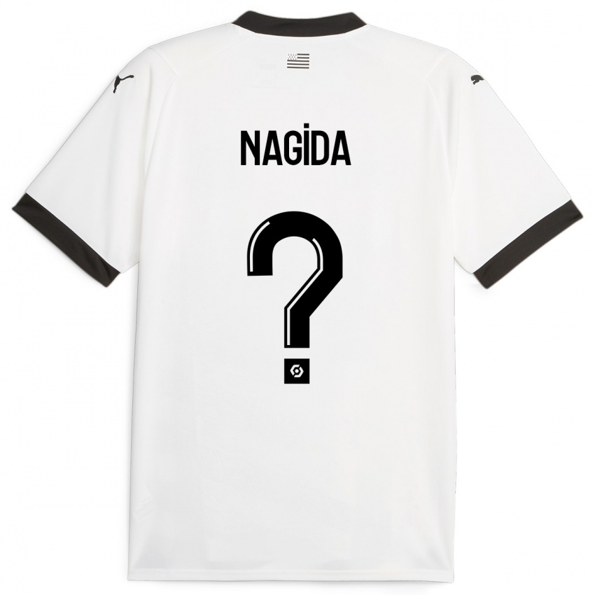 Dětské Mahamadou Nagida #0 Bílý Daleko Hráčské Dresy 2023/24 Dres