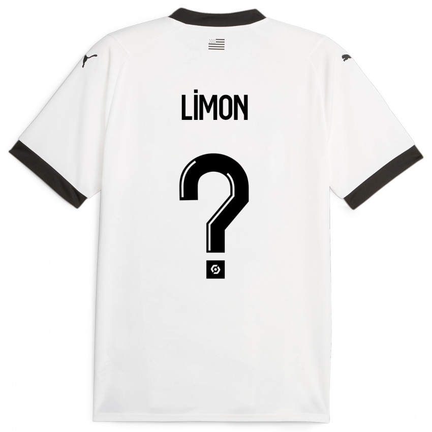 Dětské Paolo Limon #8 Bílý Daleko Hráčské Dresy 2023/24 Dres