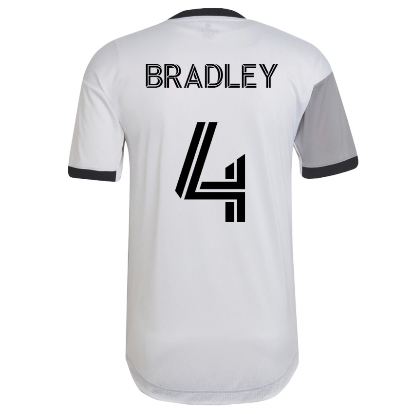 Dětské Michael Bradley #4 Bílý Daleko Hráčské Dresy 2023/24 Dres