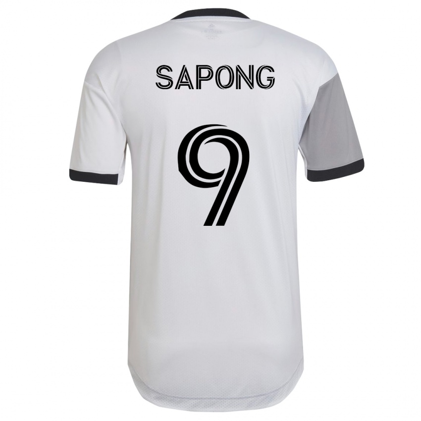Dětské C.j. Sapong #9 Bílý Daleko Hráčské Dresy 2023/24 Dres