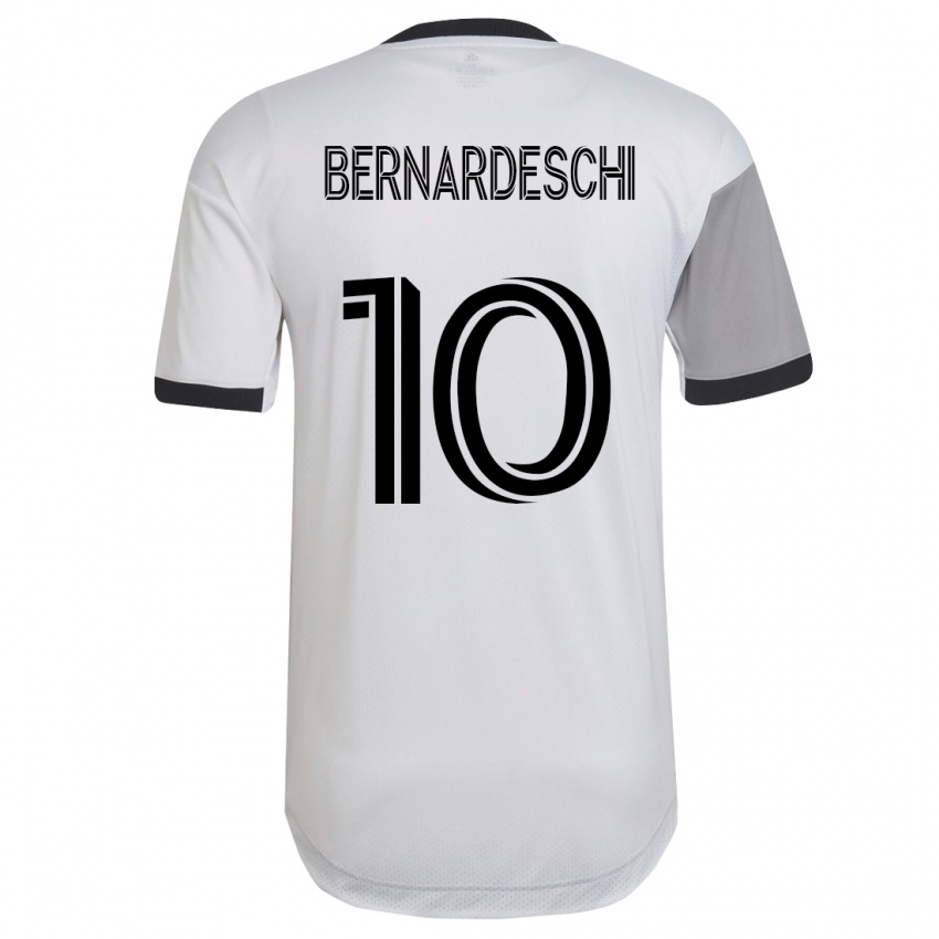 Dětské Federico Bernardeschi #10 Bílý Daleko Hráčské Dresy 2023/24 Dres