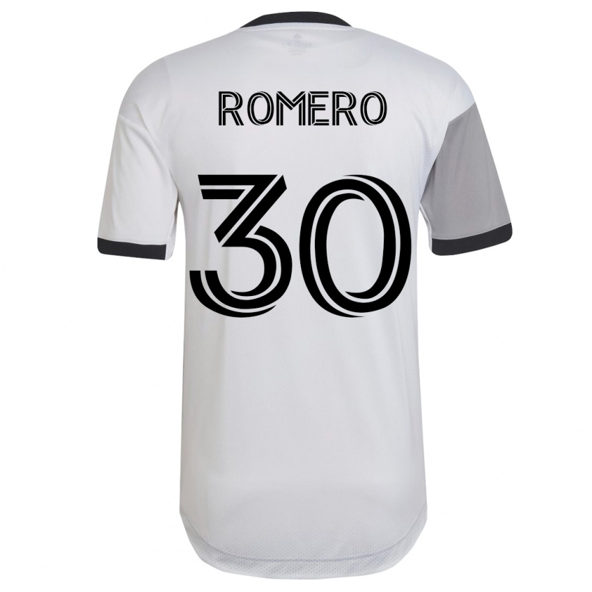 Dětské Tomás Romero #30 Bílý Daleko Hráčské Dresy 2023/24 Dres