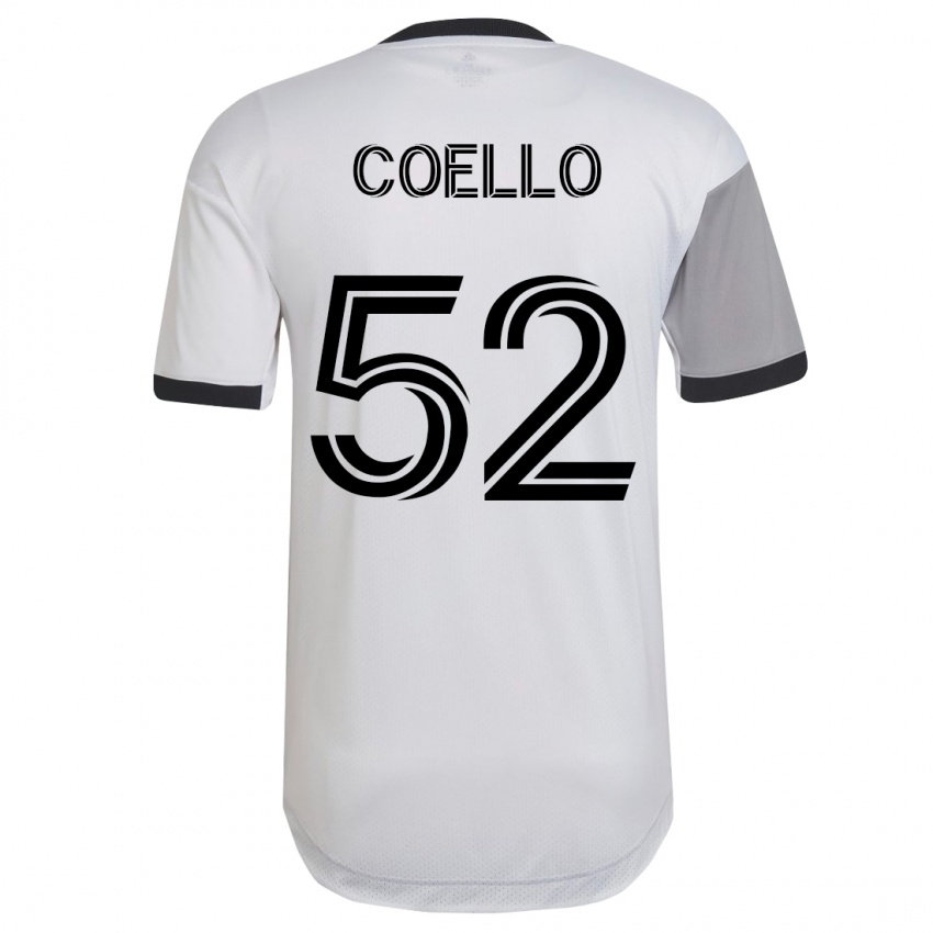 Dětské Alonso Coello #52 Bílý Daleko Hráčské Dresy 2023/24 Dres