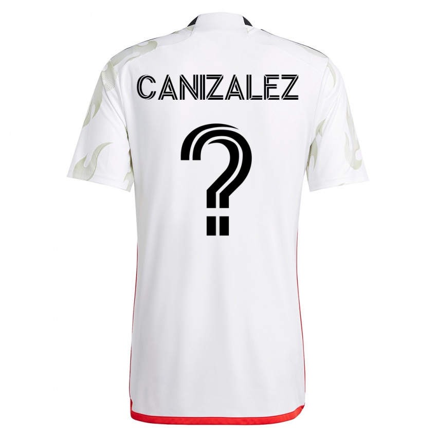 Dětské Henry Canizalez #0 Bílý Daleko Hráčské Dresy 2023/24 Dres