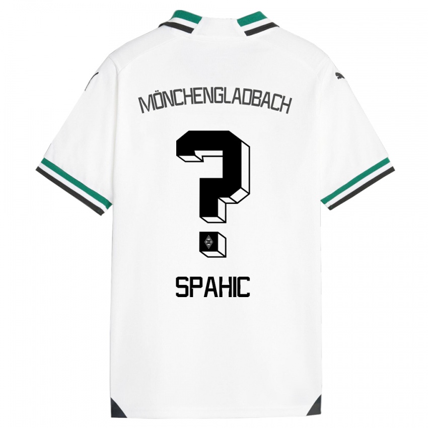 Pánské Armin Spahic #0 Bílá Zelená Domů Hráčské Dresy 2023/24 Dres