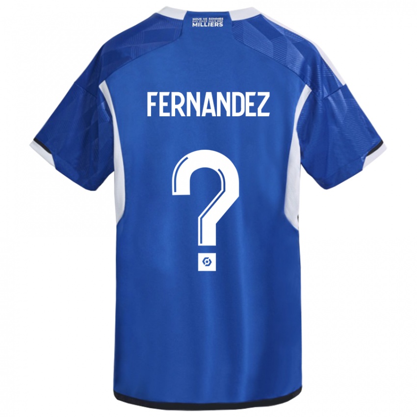 Pánské Elies Araar Fernandez #0 Modrý Domů Hráčské Dresy 2023/24 Dres