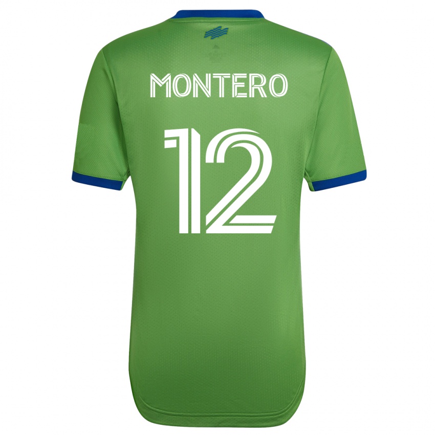 Pánské Fredy Montero #12 Zelená Domů Hráčské Dresy 2023/24 Dres