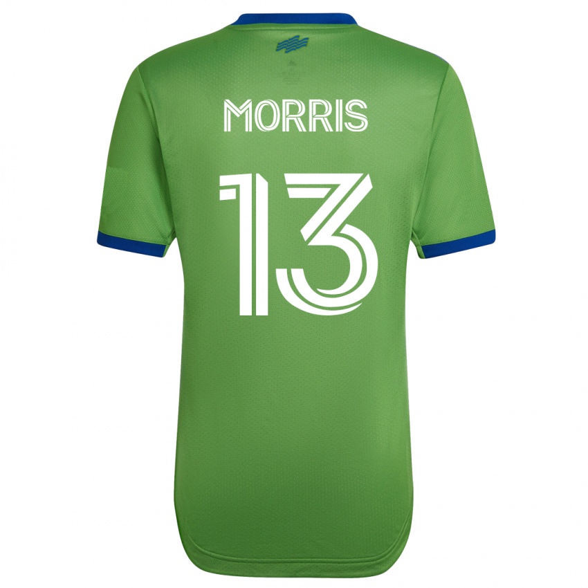 Pánské Jordan Morris #13 Zelená Domů Hráčské Dresy 2023/24 Dres