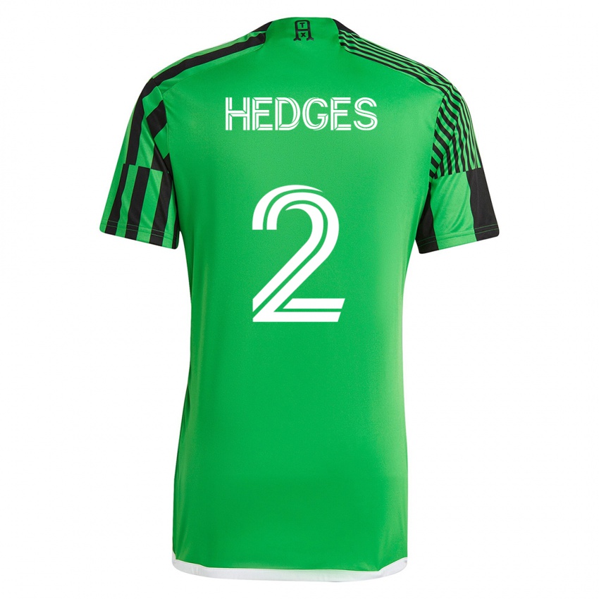 Pánské Matt Hedges #2 Zelená Černá Domů Hráčské Dresy 2023/24 Dres