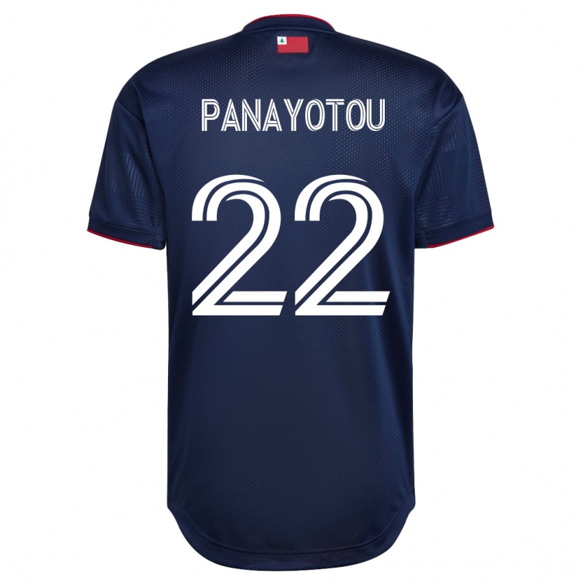 Pánské Jack Panayotou #22 Námořnictvo Domů Hráčské Dresy 2023/24 Dres