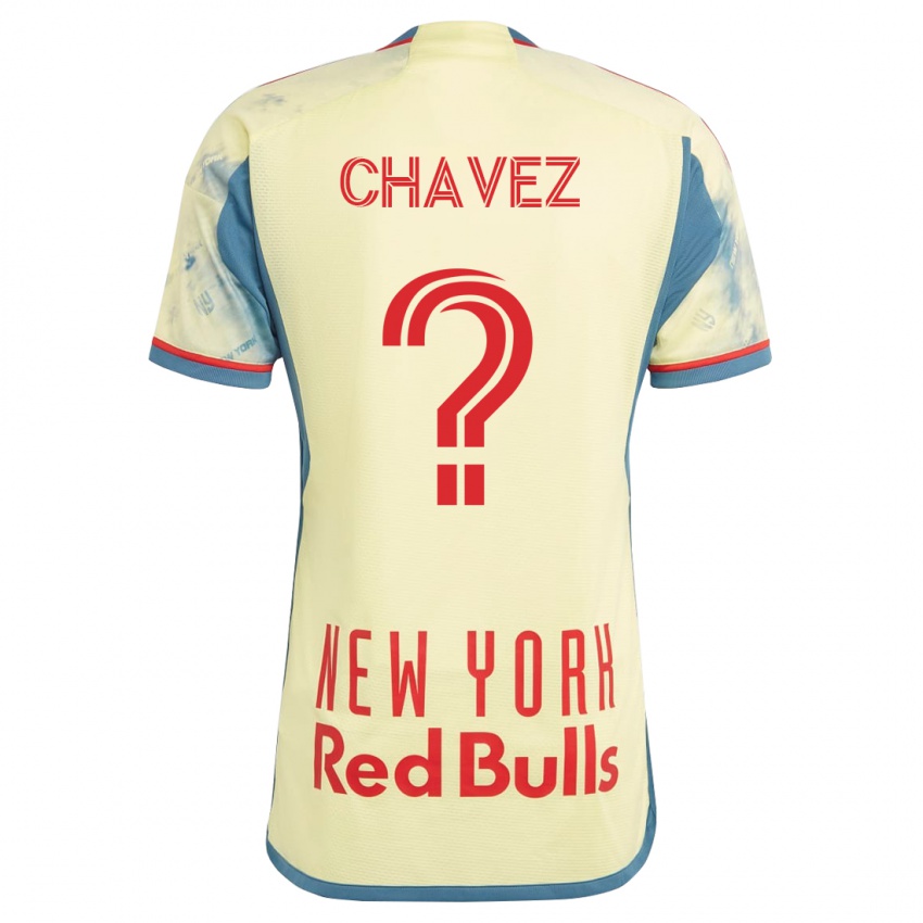 Pánské Sebasthian Chavez #0 Žlutá Domů Hráčské Dresy 2023/24 Dres