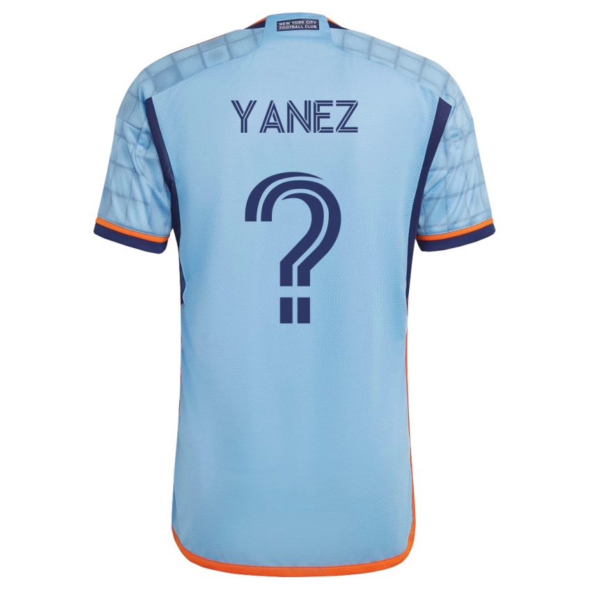 Pánské Zidane Yañez #0 Modrý Domů Hráčské Dresy 2023/24 Dres