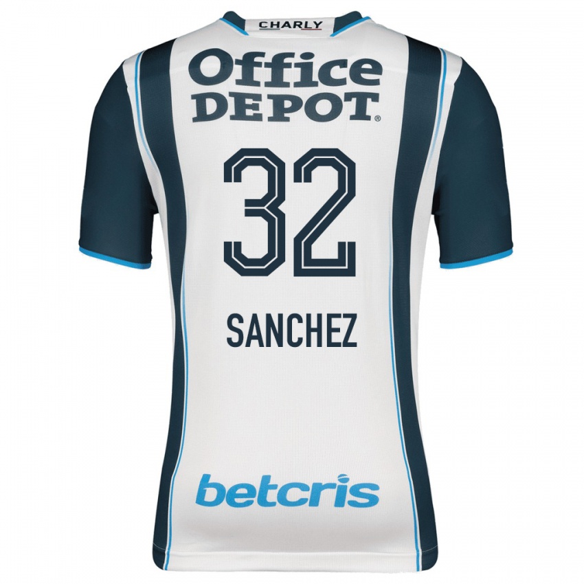 Pánské Luis Sanchez #32 Námořnictvo Domů Hráčské Dresy 2023/24 Dres