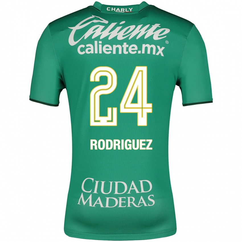 Pánské Osvaldo Rodríguez #24 Zelená Domů Hráčské Dresy 2023/24 Dres