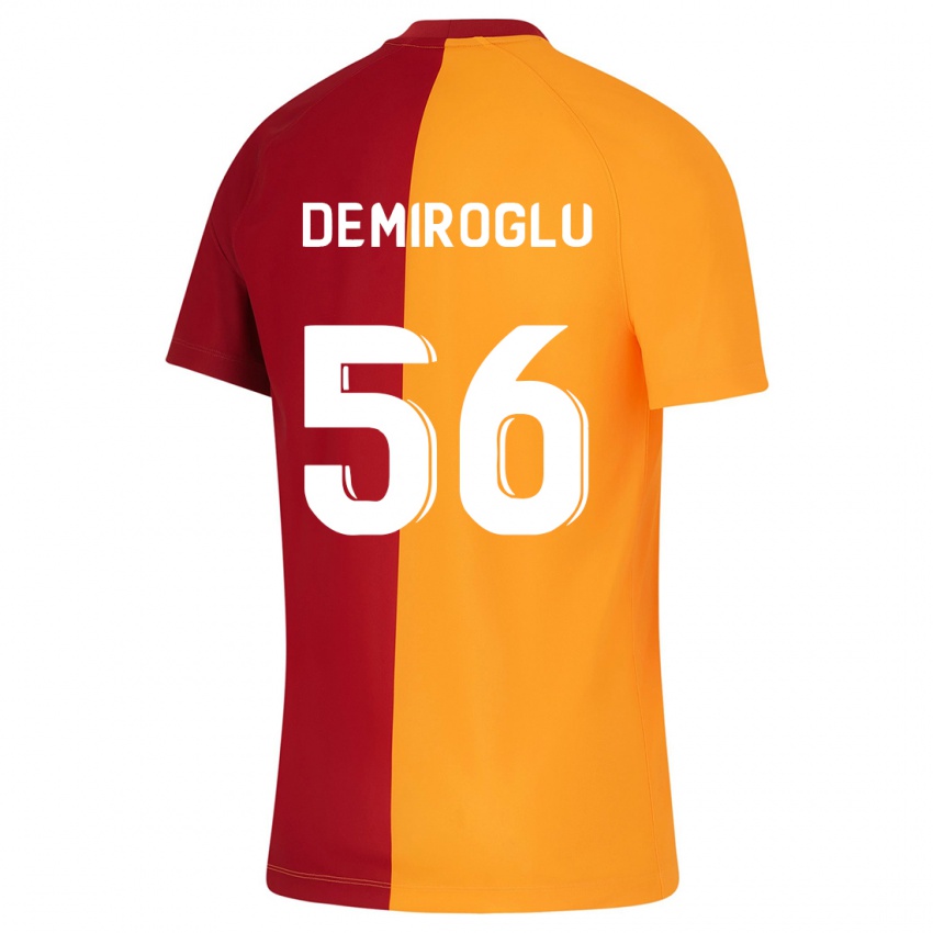 Pánské Baran Demiroğlu #56 Oranžový Domů Hráčské Dresy 2023/24 Dres