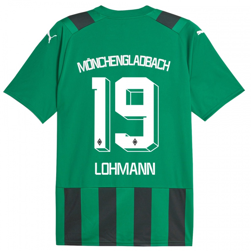 Pánské Mona Lohmann #19 Černá Zelená Daleko Hráčské Dresy 2023/24 Dres