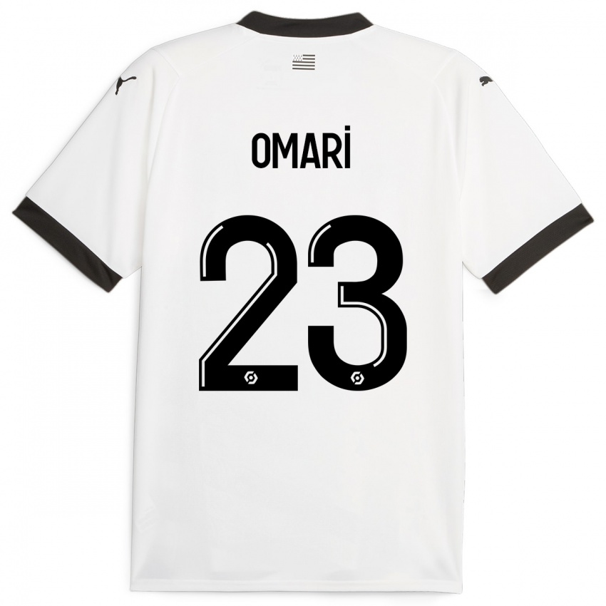 Pánské Warmed Omari #23 Bílý Daleko Hráčské Dresy 2023/24 Dres