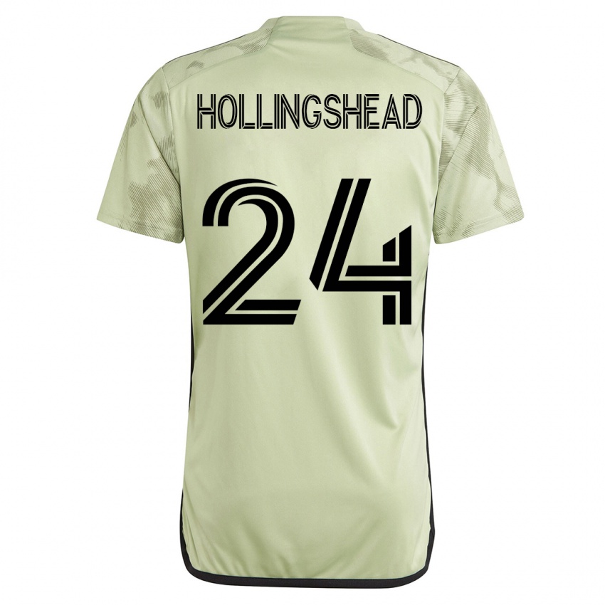 Pánské Ryan Hollingshead #24 Zelená Daleko Hráčské Dresy 2023/24 Dres