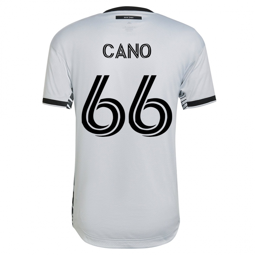 Pánské Alejandro Cano #66 Bílý Daleko Hráčské Dresy 2023/24 Dres