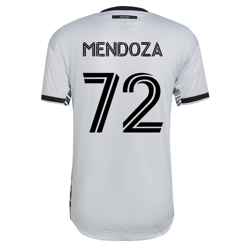 Pánské Edwyn Mendoza #72 Bílý Daleko Hráčské Dresy 2023/24 Dres