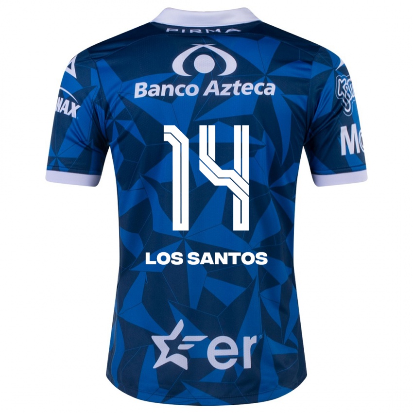 Pánské Lucas De Los Santos #14 Modrý Daleko Hráčské Dresy 2023/24 Dres