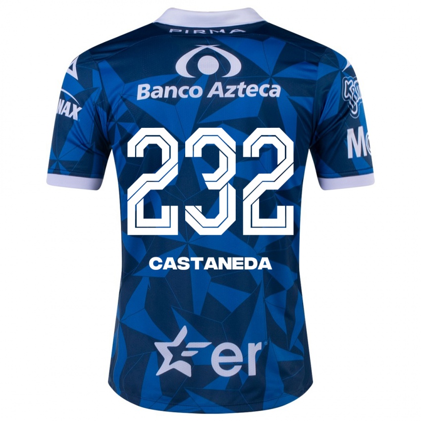 Pánské Ángel Castañeda #232 Modrý Daleko Hráčské Dresy 2023/24 Dres