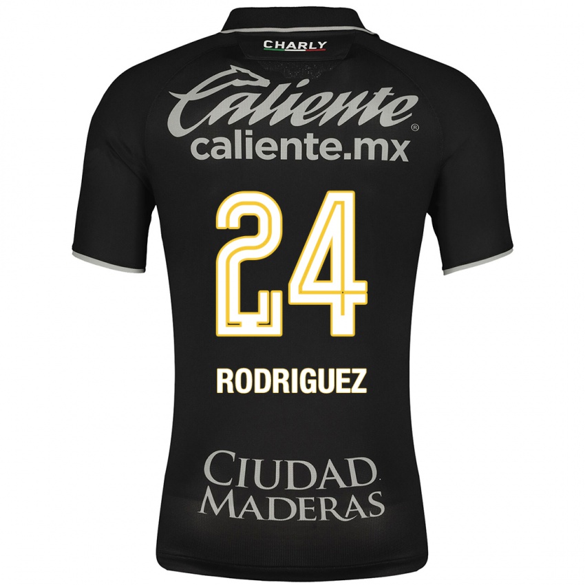 Pánské Osvaldo Rodríguez #24 Černá Daleko Hráčské Dresy 2023/24 Dres