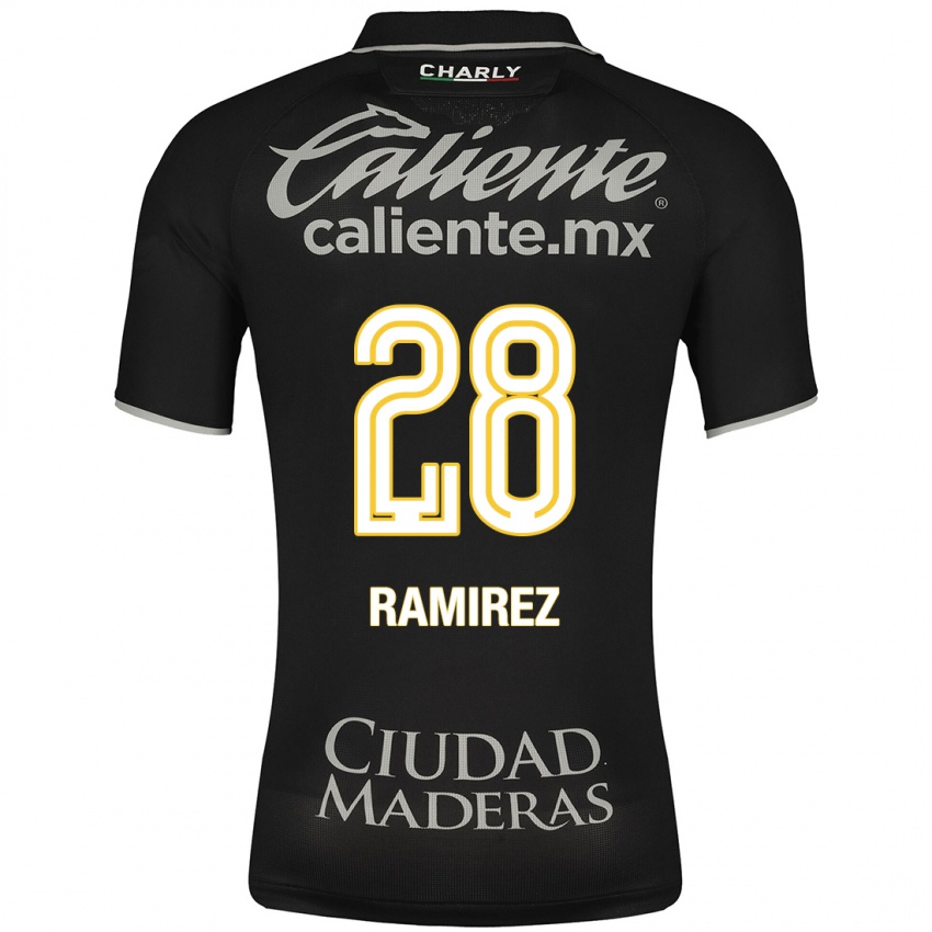 Pánské David Ramírez #28 Černá Daleko Hráčské Dresy 2023/24 Dres