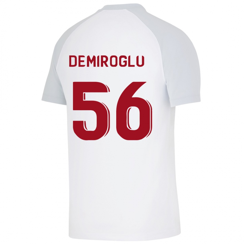 Pánské Baran Demiroğlu #56 Bílý Daleko Hráčské Dresy 2023/24 Dres