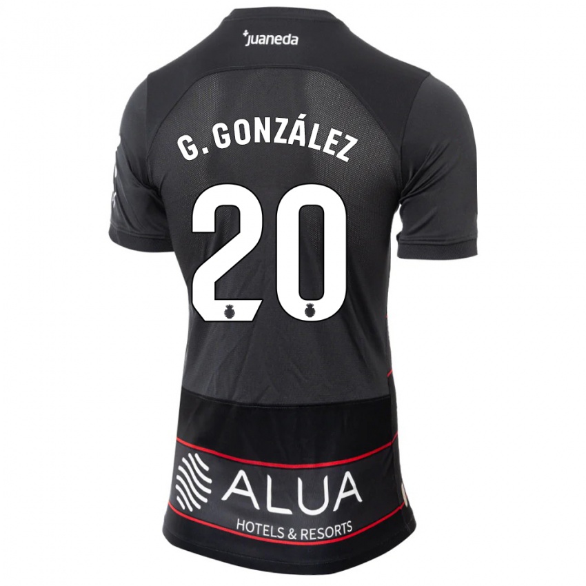 Pánské Giovanni González #20 Černá Daleko Hráčské Dresy 2023/24 Dres