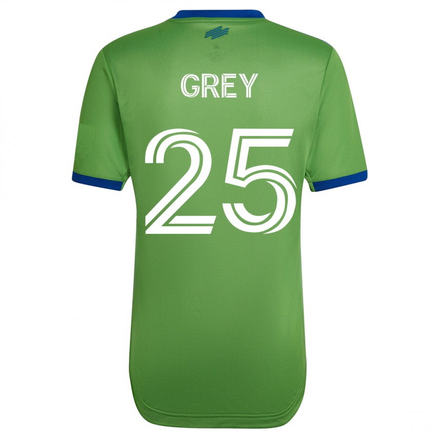 Dámské Mireya Grey #25 Zelená Domů Hráčské Dresy 2023/24 Dres