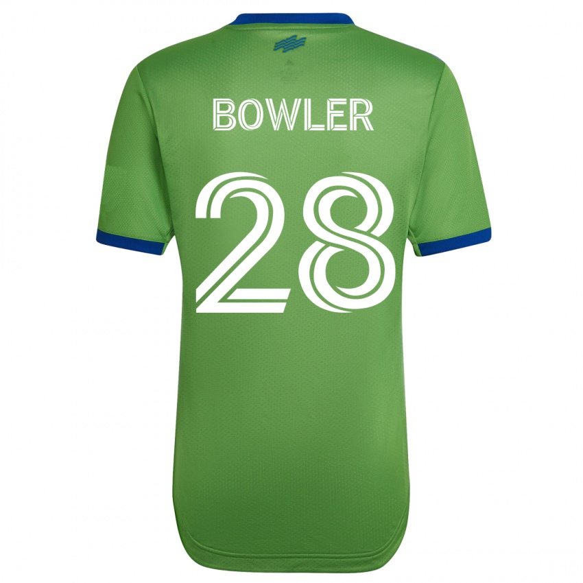 Dámské Rachel Bowler #28 Zelená Domů Hráčské Dresy 2023/24 Dres