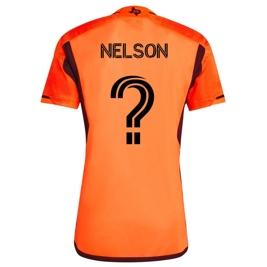 Dámské Michael Nelson #0 Oranžový Domů Hráčské Dresy 2023/24 Dres