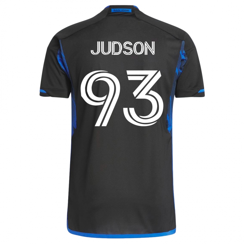 Dámské Judson #93 Modrá, Černá Domů Hráčské Dresy 2023/24 Dres